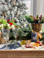 Gold Cocktail Napkin Stand