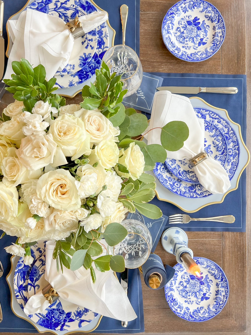 Classic Blue & White