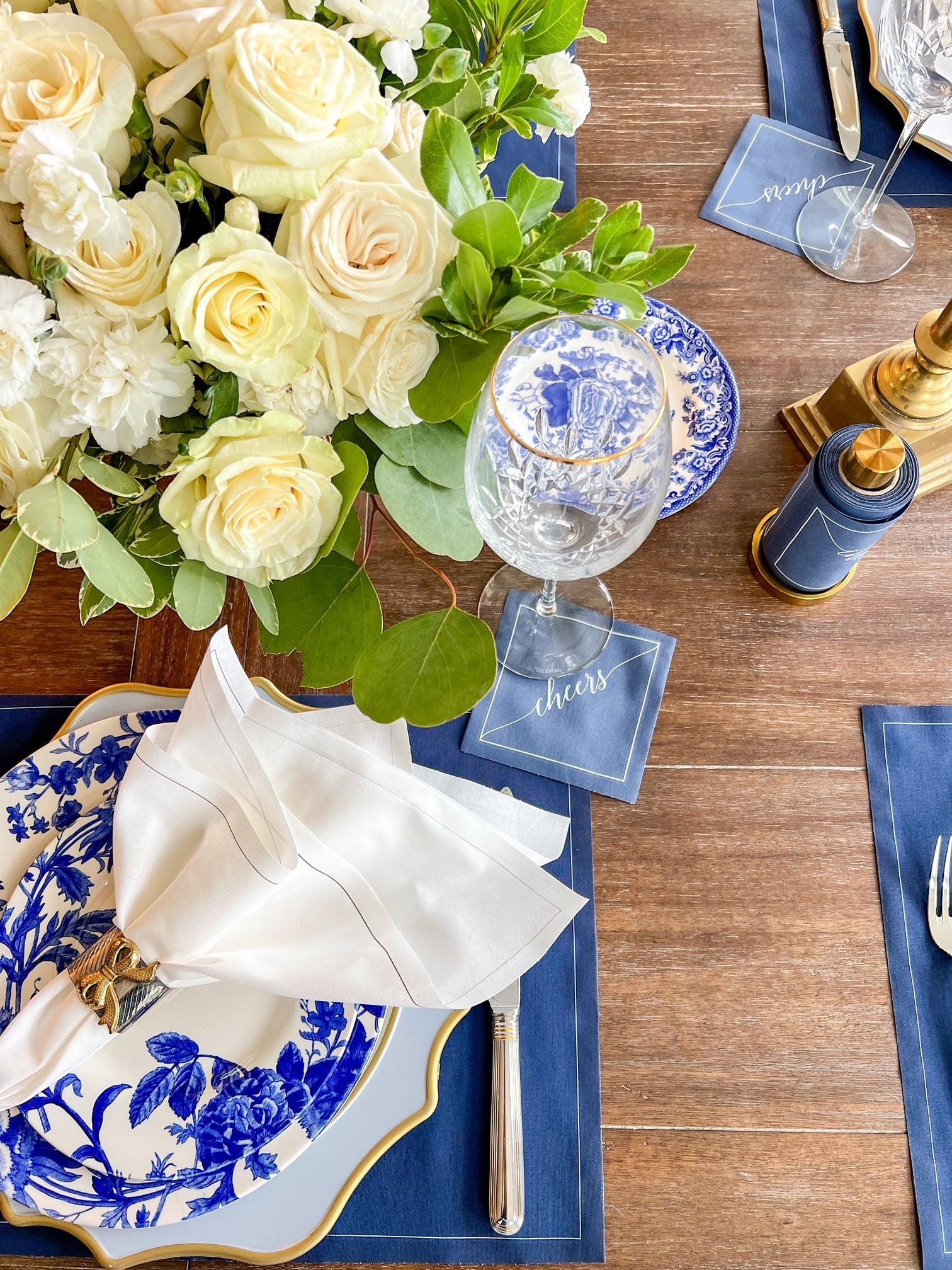 Classic Blue & White