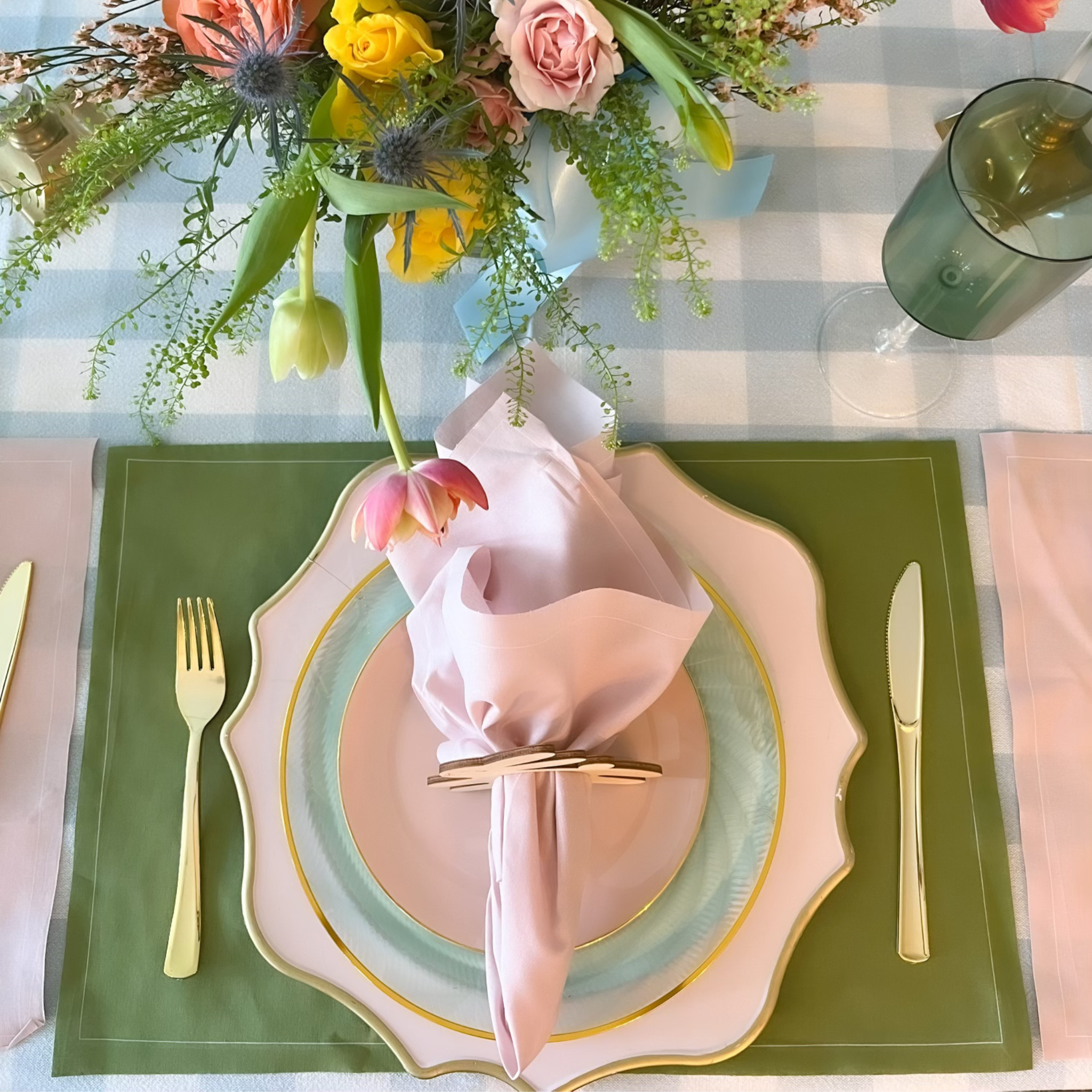 Light Crush Dinner Napkins