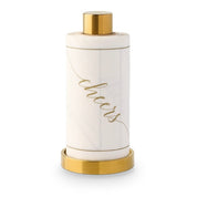 Gold Cocktail Napkin Stand